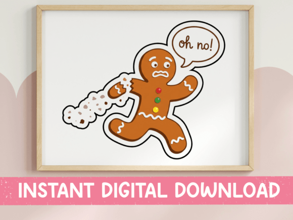 Oh No Gingerbread Man: A Fun T-Shirt Design for Marketers